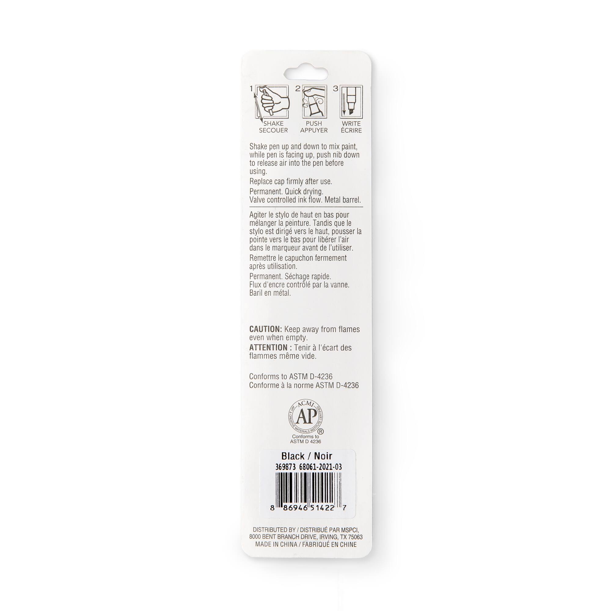 Chisel Tip Multi-Surface Premium Paint Pen by Craft Smart